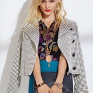 CAbi Window Pane Jacket 3173 Size L